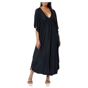Coldesina Kaftan Black Stretch Dress size 2X / 3X